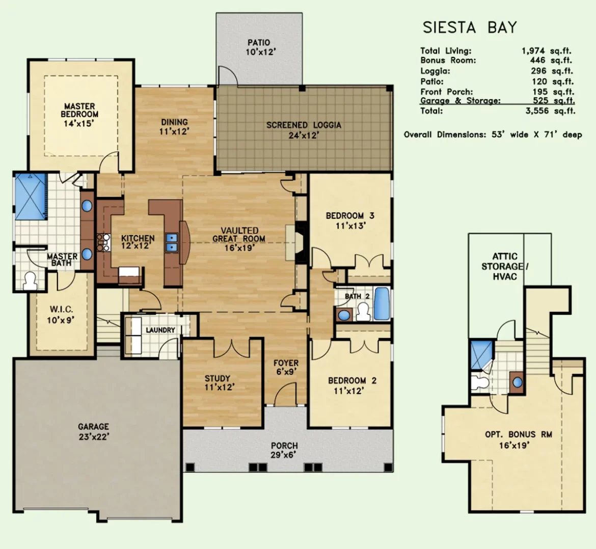 Kent Homes Seista Bay Floorplan